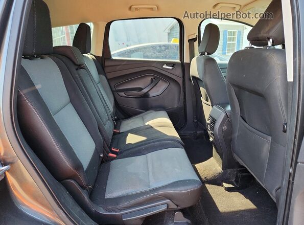 1FMCU9GDXKUA08452 2019 FORD ESCAPE Серый Вид задней части салона