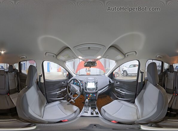 1FMCU9GDXKUC23958 2019 FORD ESCAPE Orange Панорамний вид салону 360°