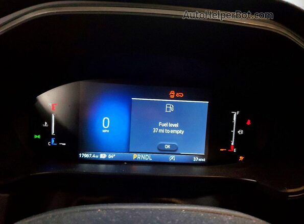 1FMCU9GN5RUB55779 2024 FORD ESCAPE Gray Вид щитка приладів