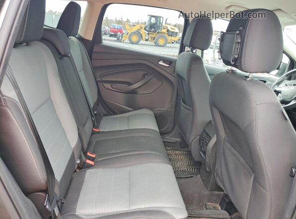 1FMCU9GX2GUB41725 2016 FORD ESCAPE Gray Widok wnętrza z tyłu