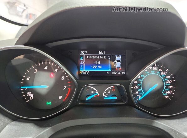 1FMCU9GX3GUB48960 2016 FORD ESCAPE White Widok zestawu wskaźników