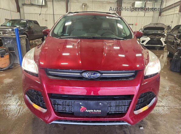 1FMCU9GX3GUB65127 2016 FORD ESCAPE Красный Вид спереди