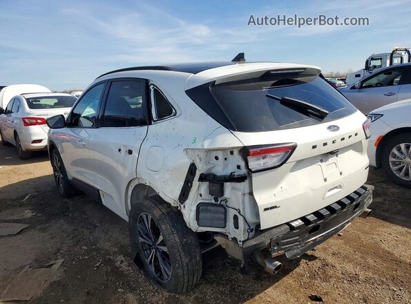 1FMCU9H90NUA11276 2022 FORD ESCAPE Белый Задняя левая четверть