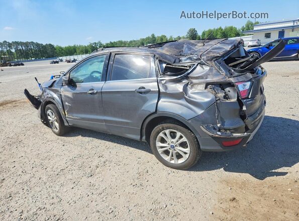 1FMCU9HD0JUA06237 2018 FORD ESCAPE Gray Tył lewy