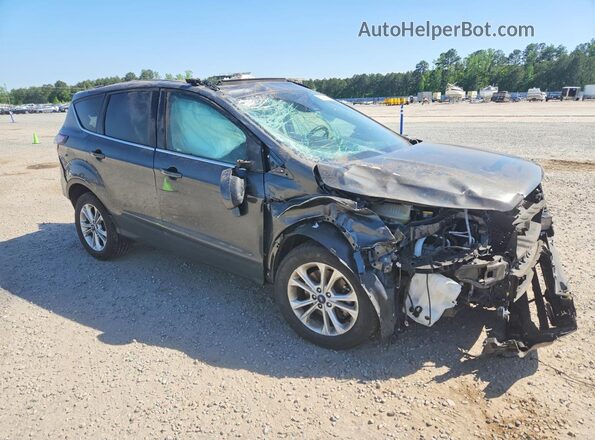 1FMCU9HD0JUA06237 2018 FORD ESCAPE Gray Przód prawy