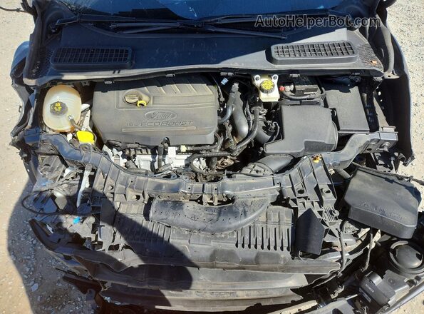 1FMCU9HD0JUA06237 2018 FORD ESCAPE Gray Widok wnętrza z tyłu