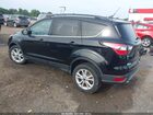 2018 Ford Escape Sel Черный vin: 1FMCU9HD0JUC02100