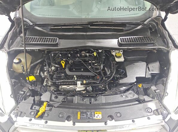 1FMCU9HD1JUB28394 2018 FORD ESCAPE Черный Вид подкапотного пространства