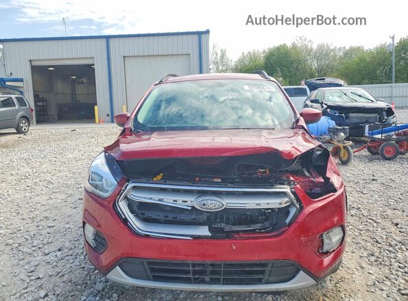 1FMCU9HD1KUB25674 2019 FORD ESCAPE Burgundy Widok z przodu