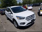 2018 Ford Escape Sel White vin: 1FMCU9HD2JUB01611