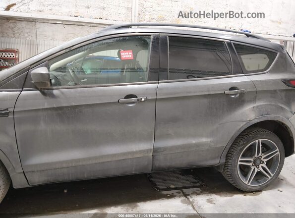 1FMCU9HD2KUB63737 2019 FORD ESCAPE Black Widok wnętrza 360 stopni