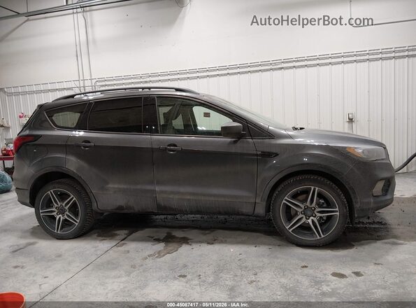 1FMCU9HD2KUB63737 2019 FORD ESCAPE Black Widok wnętrza z tyłu