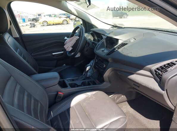 1FMCU9HD4KUA58004 2019 FORD ESCAPE Gray Widok wnętrza z przodu