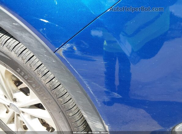 1FMCU9HD8KUB90795 2019 FORD ESCAPE Синий Вид спереди