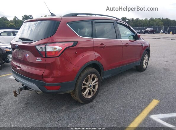 1FMCU9HDXJUB67095 2018 FORD ESCAPE Red Tył prawy