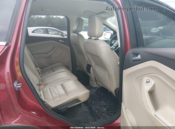1FMCU9HDXJUB67095 2018 FORD ESCAPE Red Widok naklejki z numerem VIN