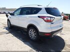 2017 Ford Escape Titanium White vin: 1FMCU9J90HUE95142