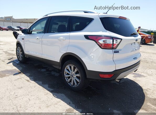 1FMCU9J90HUE95142 2017 FORD ESCAPE White Trasero izquierdo