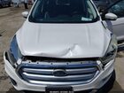 2017 Ford Escape Titanium White vin: 1FMCU9J90HUE95142