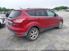 2016 Ford Escape Titanium Red vin: 1FMCU9J92GUB09142