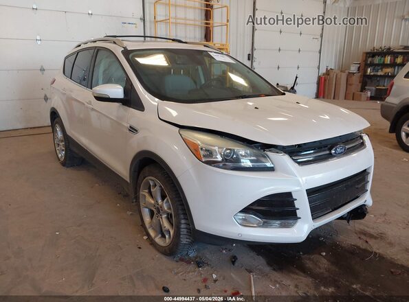 1FMCU9J92GUB35529 2016 FORD ESCAPE Белый Передняя правая четверть