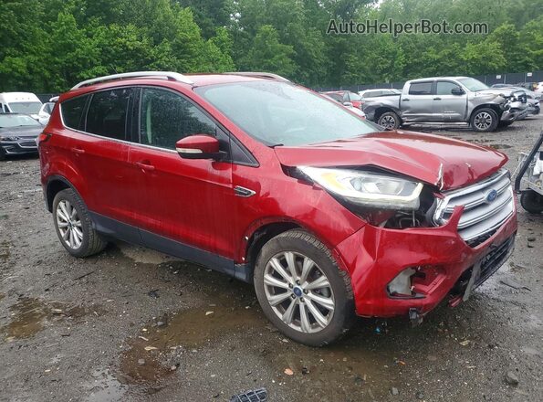 1FMCU9J93HUB84692 2017 FORD ESCAPE Red Przód prawy
