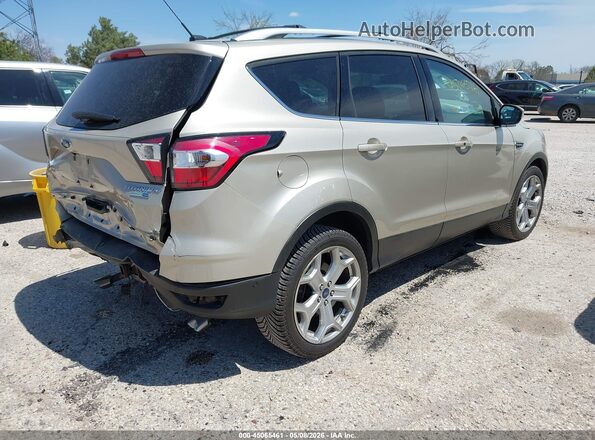 1FMCU9J94HUD89325 2017 FORD ESCAPE Золотой Задняя правая четверть
