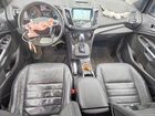 2016 Ford Escape Titanium Черный vin: 1FMCU9J95GUB17557
