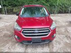 2017 Ford Escape Titanium Красный vin: 1FMCU9J95HUD36214