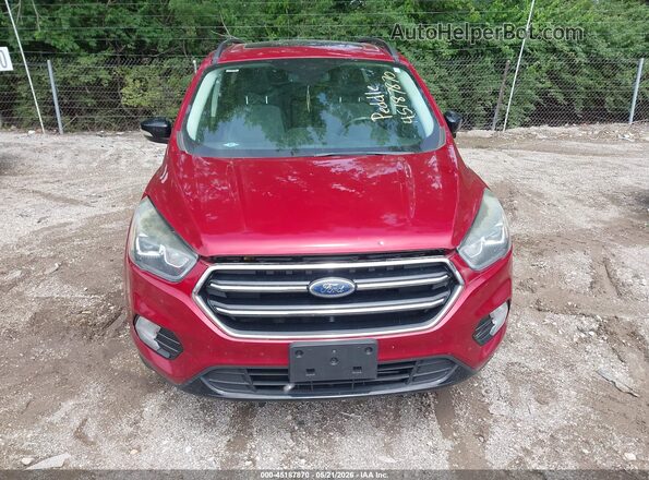 1FMCU9J95HUD36214 2017 FORD ESCAPE Красный Вид щитка приборов