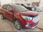 2018 Ford Escape Titanium Red vin: 1FMCU9J95JUC33803