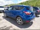 2017 Ford Escape Titanium Синий vin: 1FMCU9J96HUB62248