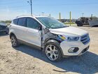 2018 Ford Escape Titanium Белый vin: 1FMCU9J96JUA08533