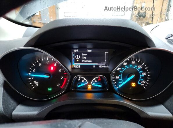 1FMCU9J97GUB68266 2016 FORD ESCAPE Серый Вид щитка приборов