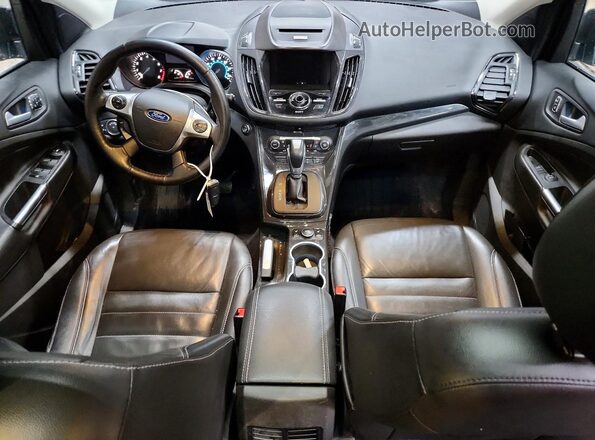 1FMCU9J97GUB68266 2016 FORD ESCAPE Серый Вид панели приборов