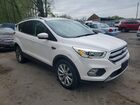 2017 Ford Escape Titanium Белый vin: 1FMCU9J97HUB48374