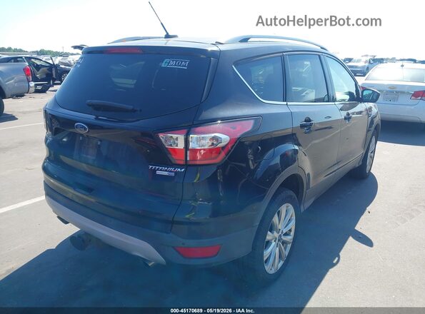 1FMCU9J97HUD55699 2017 FORD ESCAPE Черный Задняя правая четверть