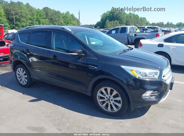 1FMCU9J97HUD55699 2017 FORD ESCAPE Черный Передняя правая четверть