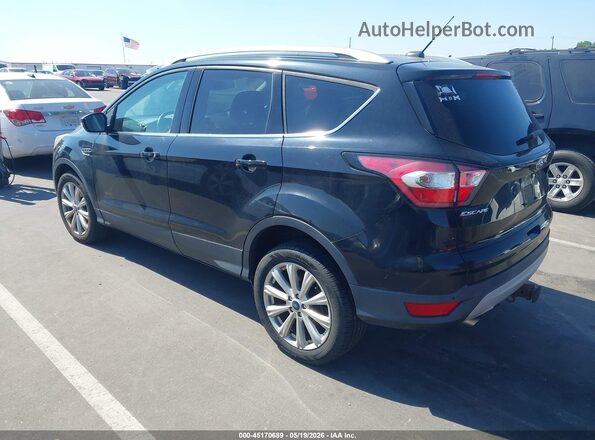 1FMCU9J97HUD55699 2017 FORD ESCAPE Черный Задняя левая четверть