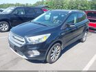 2017 Ford Escape Titanium Черный vin: 1FMCU9J97HUD55699