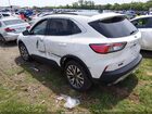 2021 Ford Escape Titanium Белый vin: 1FMCU9J97MUB20049