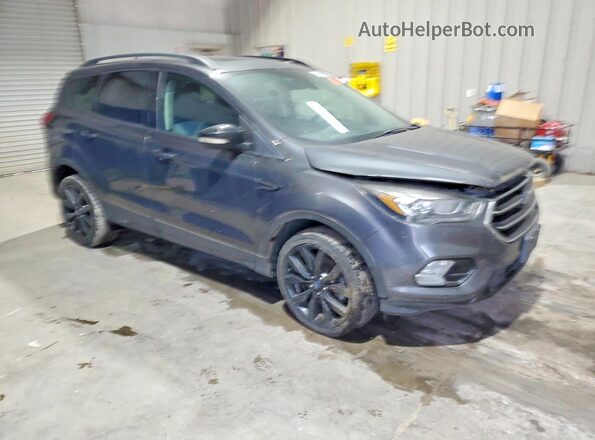 1FMCU9J98KUB89278 2019 FORD ESCAPE Серый Передняя правая четверть