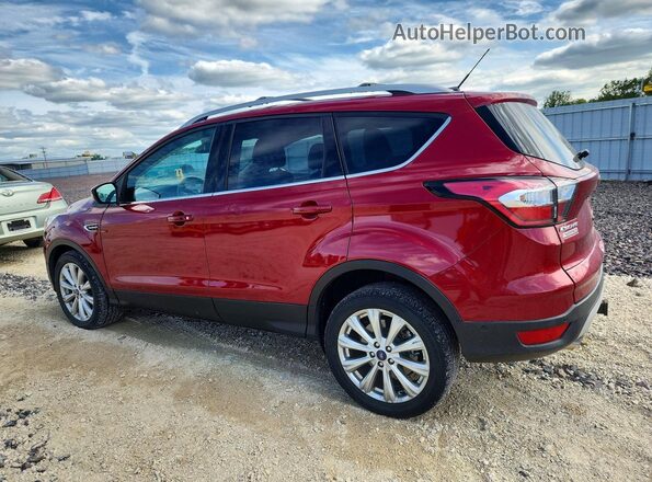 1FMCU9J99HUE95768 2017 FORD ESCAPE Red Задня ліва чверть