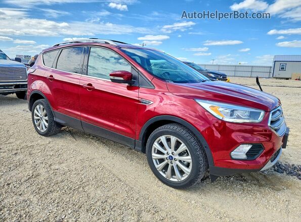 1FMCU9J99HUE95768 2017 FORD ESCAPE Red Передня права чверть