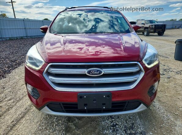1FMCU9J99HUE95768 2017 FORD ESCAPE Red Вид спереду