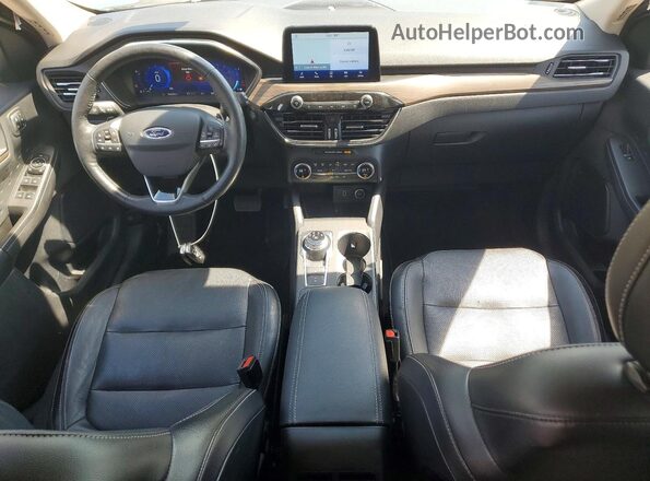 1FMCU9J99LUB16504 2020 FORD ESCAPE Gray Widok deski rozdzielczej
