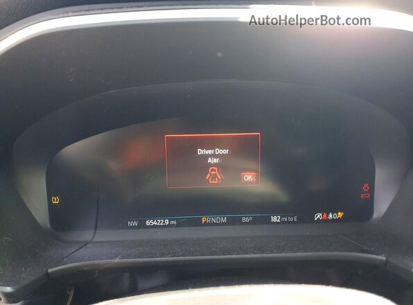1FMCU9J99LUB16504 2020 FORD ESCAPE Gray Widok zestawu wskaźników