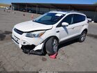 2016 Ford Escape Titanium Белый vin: 1FMCU9J9XGUB02276