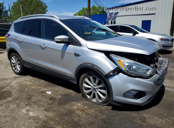 1FMCU9J9XHUD96313 2017 FORD ESCAPE Серебряный Передняя правая четверть