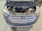 2018 Ford Escape Titanium Серебряный vin: 1FMCU9J9XJUC89400